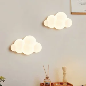 White Cloud Wall Lamps for Children's Room